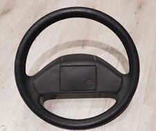 VW GOLF JETTA MK2 TWIN 2 SPOKE BLACK STEERING WHEEL LENKRAD 191419091AD comprar usado  Enviando para Brazil