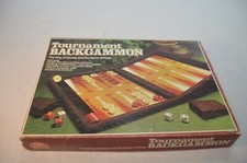 Vintage tournament backgammon for sale  Poplar Grove
