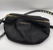 Bolsa de cinto preta Michael Kors / Fanny Pack / Bolsa tiracolo detalhes dourados comprar usado  Enviando para Brazil