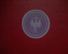 Siegelmarke reichsdruckerei gebraucht kaufen  Deutschland
