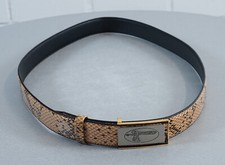 Edler schlangenleder gürtel gebraucht kaufen  Edermünde
