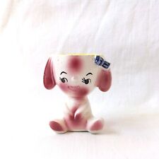 Copo de ovo vintage Japão kitsch menina filhote coelho fofo comprar usado  Enviando para Brazil