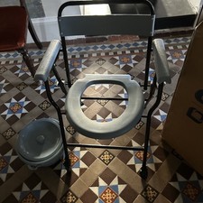 Commode chair folds for sale  STAFFORD