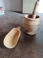 mortaio legno usato  Torino