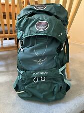Mochila Osprey Aura AG 50L feminina azul-petróleo/verde pequena (41-48 cm) antigravidade nova! comprar usado  Enviando para Brazil