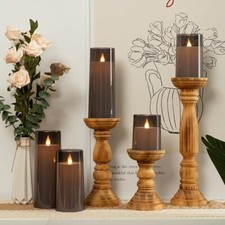 Grey flameless flickering for sale  Windsor