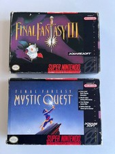 Lote de RPG Snes Super Nintendo Final Fantasy Mystic Quest e Final Fantasy III comprar usado  Enviando para Brazil
