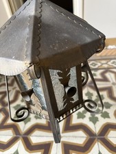 Lanterna lampadario ferro usato  Porto Cesareo