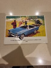 Sunbeam supreme alpine for sale  DERBY