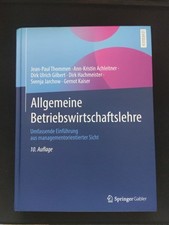 Allgemeine betriebswirtschafts gebraucht kaufen  Düsseldorf