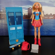DC Super Hero Girls X-Ray Vision Super Girl Locker Lap Top Skate Board Back Pack, usado comprar usado  Enviando para Brazil