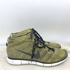 Tênis Nike Free Flyknit Chukka Masculino Tamanho 9.5 Verde Preto Malha Elástica comprar usado  Enviando para Brazil