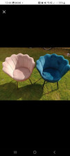 Vivian velvet chairs for sale  GRAVESEND