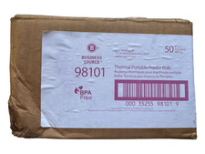 Rolos de impressora térmica portátil Business Source 98101 - contagem de 50 comprar usado Rolos de impressora térmica portátil Business Source 98101 - contagem de 50 comprar usado  Enviando para Brazil