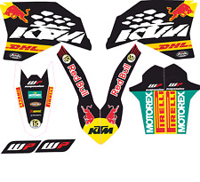 Kit autocollants ktm d'occasion  Expédié en France