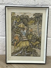 Vintage bali art for sale  MELTON MOWBRAY