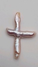 Pearl cross pendant for sale  Salisbury