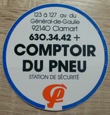 Autocollant ancien comptoir d'occasion  Bourg-Saint-Maurice