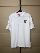 CAMISA POLO SHELL HELIX FERRARI HOMBRE TALLA XL BLANCA CARRERAS FORMULA 1 Y2K CASUAL segunda mano  Embacar hacia Mexico