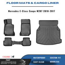 Tapetes de assoalho de carro e forro de carga de porta-malas para Mercedes Classe E Coupe W207 2010-2017 conjunto comprar usado  Enviando para Brazil
