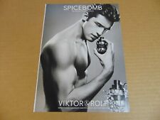 2012 SPICEBOMB FRAGRÂNCIA POR VIKTOR & ROLF anúncio impresso de arte  comprar usado  Enviando para Brazil