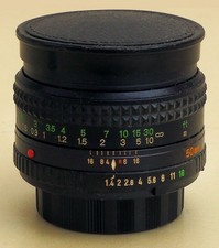 Obiettivo rokkor minolta usato  Marsciano