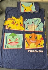 Pokemon single bedding for sale  NEWCASTLE UPON TYNE