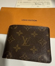 Carteira múltipla Louis Vuitton LV M60895 monograma marrom com recibo original comprar usado  Enviando para Brazil