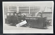Usado, África RD Congo Mufulira Minas de Cobre Ltd Carrinho Elétrico Loco Impressão Fotográfica Antiga comprar usado  Enviando para Brazil