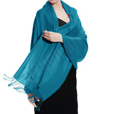 Solid silk pashmina for sale  Plainview