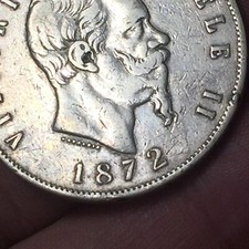 Lire 1872 milano usato  San Bonifacio