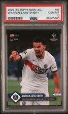 Usado, WARREN ZAIRE-EMERY * PSA 10 *POP 1* 2023-24 TOPPS NOW 1ST UCL GOAL PSG FRANÇA 85 comprar usado  Enviando para Brazil