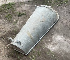 Vintage galvanised tin for sale  FOLKESTONE
