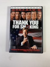 Thank You For Smoking (DVD, 2009, Full Frame) comprar usado Thank You For Smoking (DVD, 2009, Full Frame) comprar usado  Enviando para Brazil