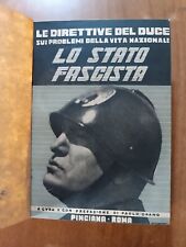 Direttive del duce usato  Trappeto