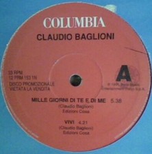 Claudio baglioni mille usato  Italia