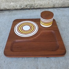 Vintage teak tray for sale  Sacramento
