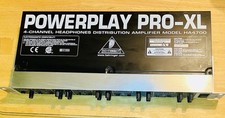 Amplificador de fone de ouvido Behringer Powerplay Pro-XL HA4700 4 canais sem cabo de alimentação comprar usado  Enviando para Brazil