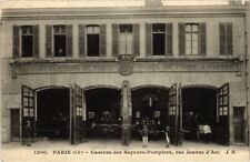 Cpa paris sapeurs d'occasion  Expédié en France