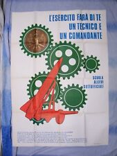 Manifesto propaganda militare usato  Varano Borghi