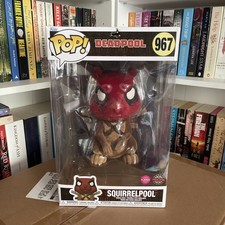 Funko POP! Boneco de vinil flocado Marvel Deadpool SQUIRRELPOOL CAIXA DANIFICADA comprar usado  Enviando para Brazil