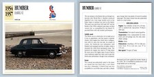 Humber hawk 1954 for sale  SLEAFORD