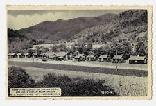 Lodge e sala de jantar recém-descoberta, Cherokee, Carolina do Norte, década de 1940 (Cline) comprar usado  Enviando para Brazil