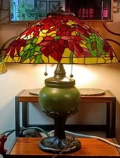 Meyda tiffany poinsettia for sale  Morrisville