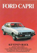 Ford capri riginal gebraucht kaufen  Bad Hersfeld