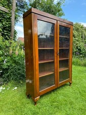 Antique bookcase tall for sale  BEDALE