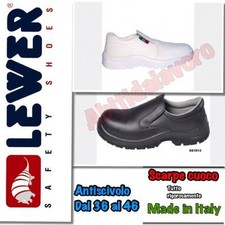 Scarpe cuoco bianco usato  Caserta