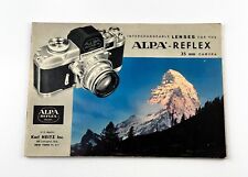 Alpa lenses 1958 for sale  Saginaw
