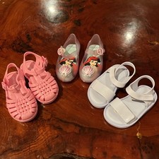 Mini pacote de sapatos infantis Melissa Sweet Love And Disney Princess Little Mermaid, usado comprar usado  Enviando para Brazil