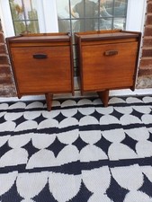 Pair pedestal teak for sale  SUTTON COLDFIELD